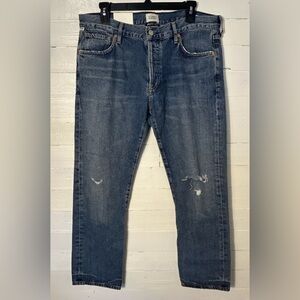 NWT Citizens of Humanity Emerson slim boyfriend denim jeans. Women’s size 29.